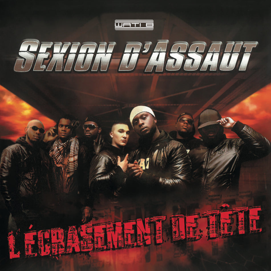 L'écrasement de Tête - Front Cover
