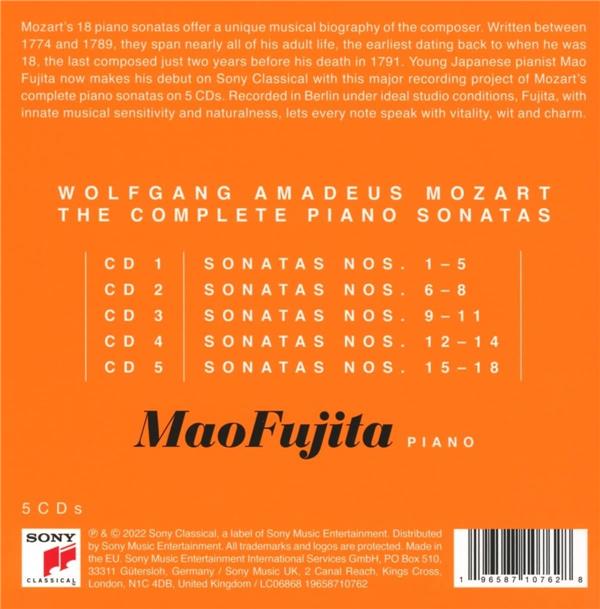 Mozart: The Complete Piano Sonatas - Front Cover