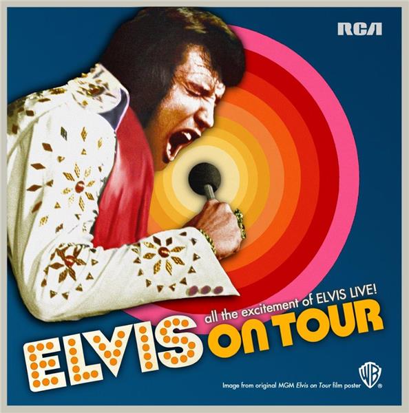 Elvis On Tour - Front Cover