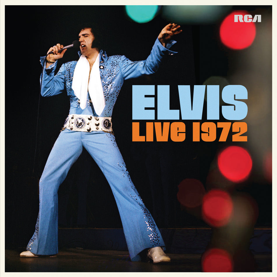 Elvis Live 1972 - Front Cover