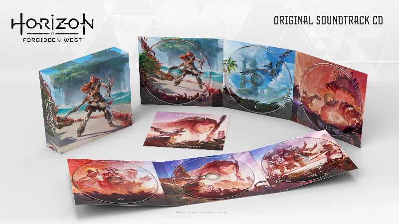 Horizon Forbidden West (Original Soundtrack) CD Box Set - Front Cover