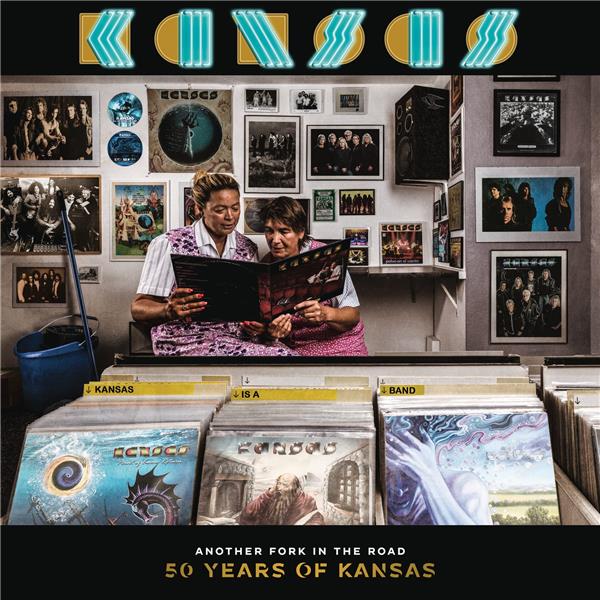 Another Fork In The Road - 50 Years Of Kansas - Front Cover