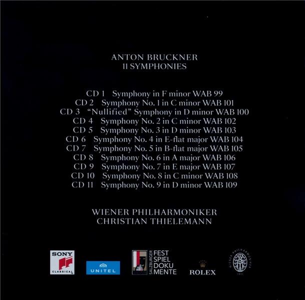 Bruckner: Complete Symphonies Edition - Front Cover