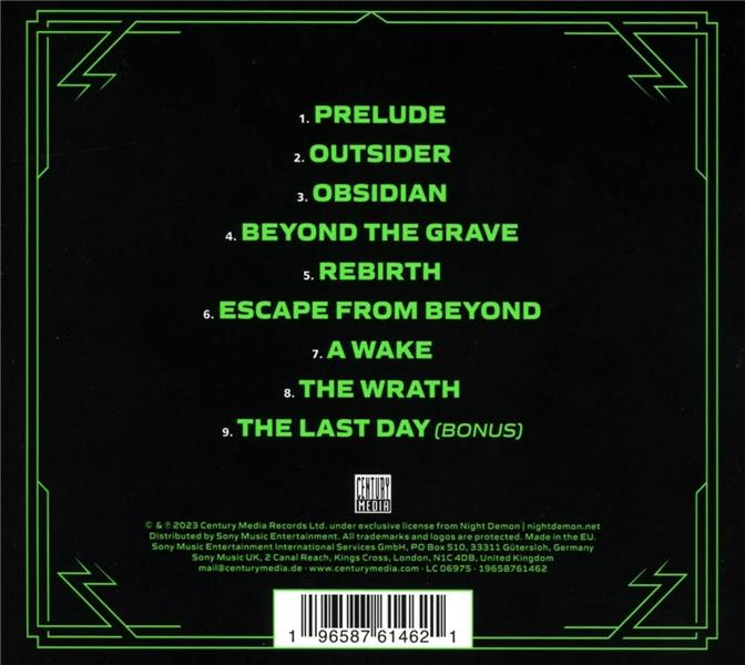 Outsider - Front Cover