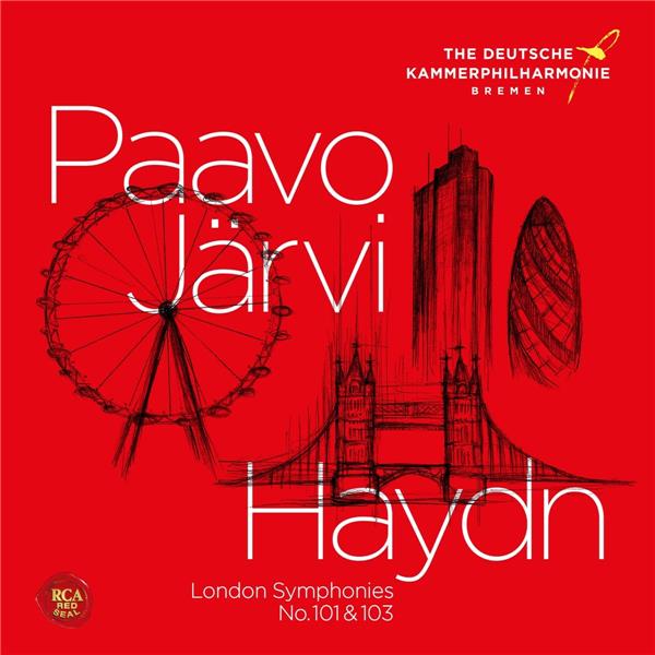 Haydn: London Symphonies Vol.1 Symphonies no. 101 & no. 103 - Front Cover