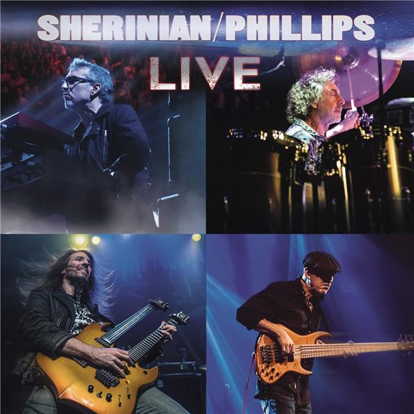 Sherinian/Phillips Live - Front Cover