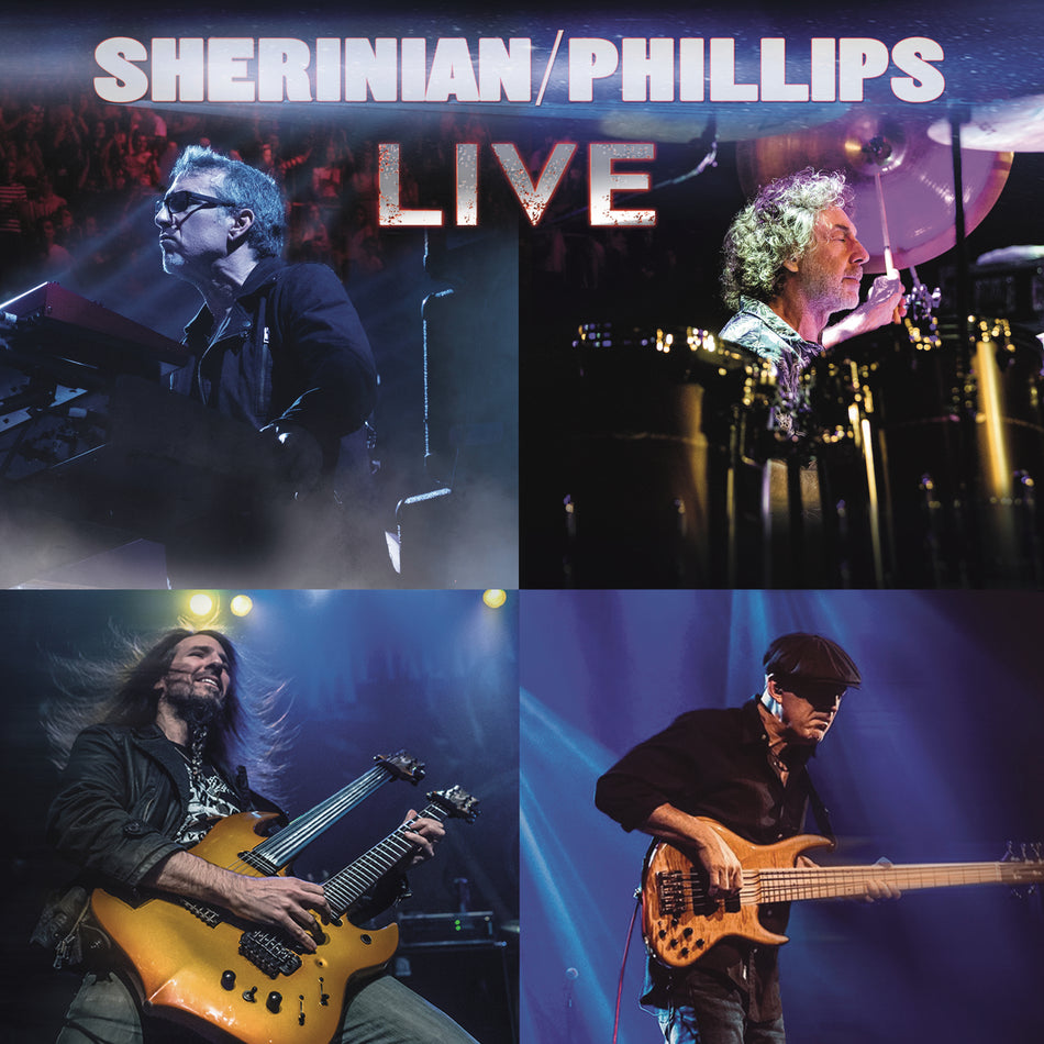 SHERINIAN/PHILLIPS LIVE - Front Cover