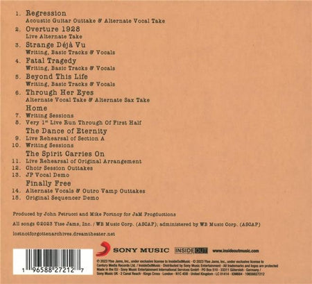 Lost not forgotten archives: the making of scenes from a memory - the sessions ( - Front Cover