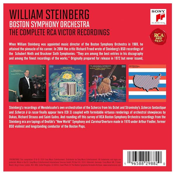 William Steinberg - The Complete RCA Victor Recordings - Front Cover