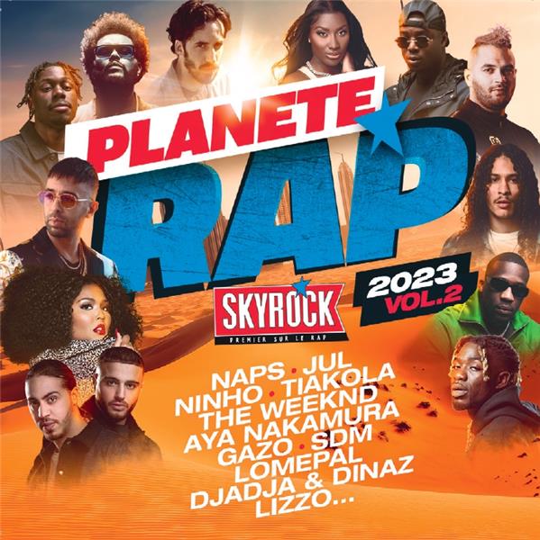 Planète rap 2023 Vol. 2 - Front Cover