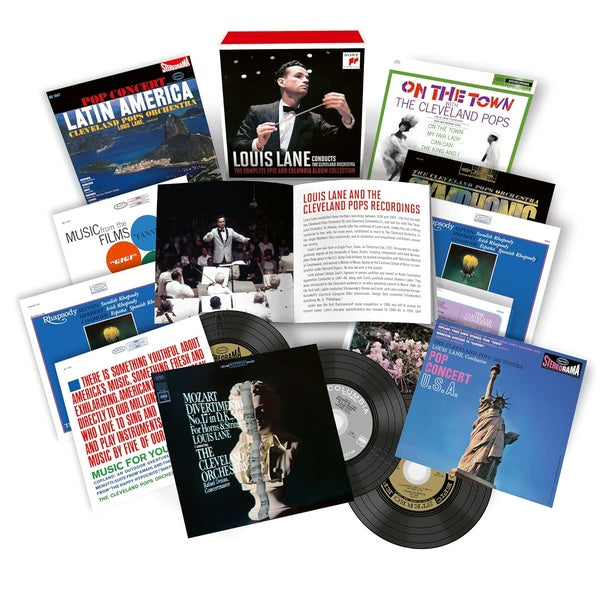Louis Lane Conducts The Cleveland Orchestra The Complete Epic & Columbia Albums - Front Cover