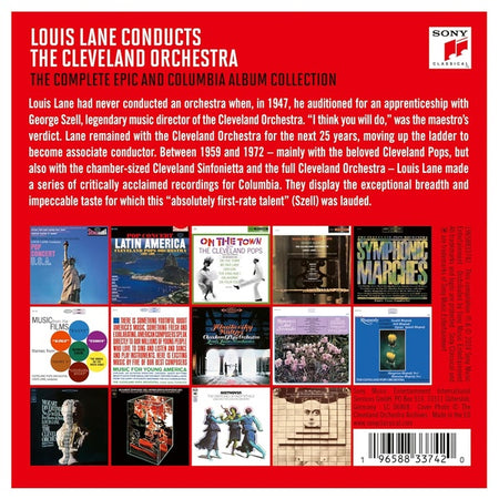 Louis Lane Conducts The Cleveland Orchestra The Complete Epic & Columbia Albums - Front Cover