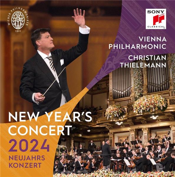 Neujahrskonzert 2024 - New Year's Concert 2024 - Concert du Nouvel An 2024 - Front Cover