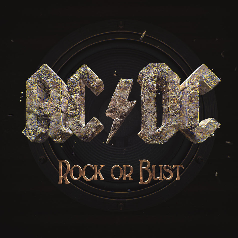 Rock or Bust (50th Anniversary Gold Color Vinyl) - Front Cover