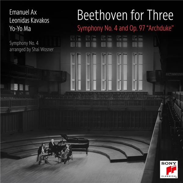 Beethoven For Three : Symphony Number 4 And Opus 97 Archduke - Front Cover