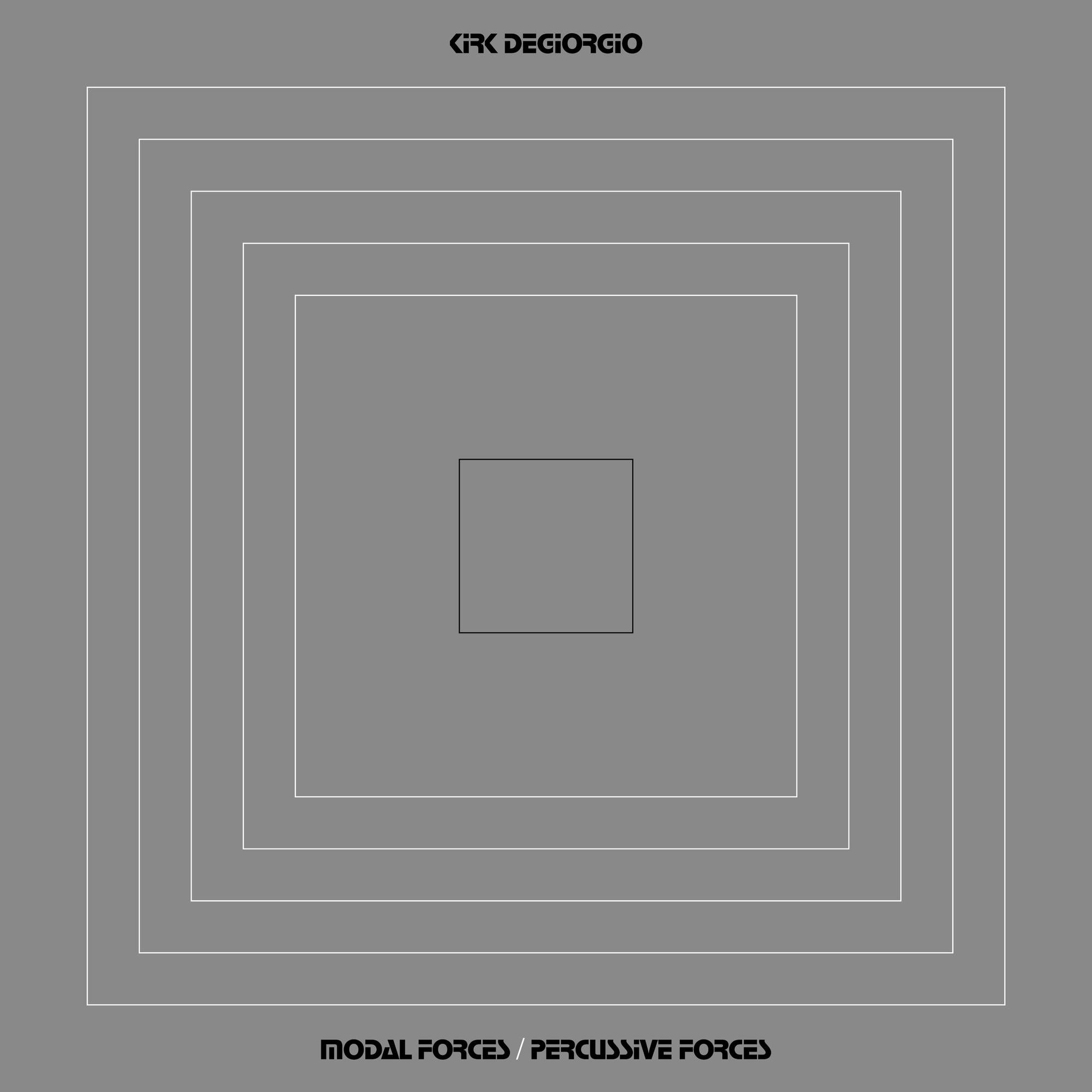 Modal Forces - Percussive Forces - Front Cover