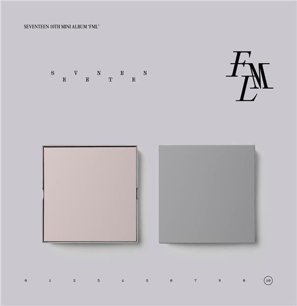 SEVENTEEN 10th Mini Album 'FML' - Front Cover
