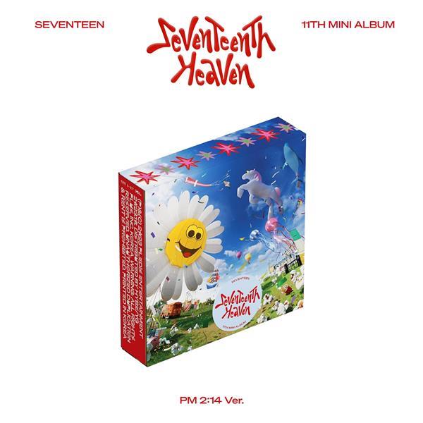 Seventeen 11th Mini Album 'Seventeenth Heaven' (PM 2:14 Version) Coffret - Front Cover