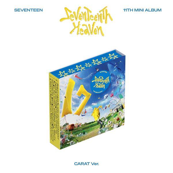 Seventeen 11th Mini Album 'Seventeenth Heaven' Edition Carat - Front Cover