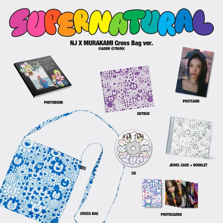 Supernatural NJ X MURAKAMI (Cross Bag ver.) - Front Cover