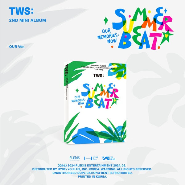 TWS 2nd Mini Album 'SUMMER BEAT!' (OUR Ver.) - Front Cover