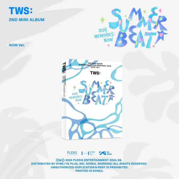 TWS 2nd Mini Album 'SUMMER BEAT!' (NOW Ver.) - Front Cover