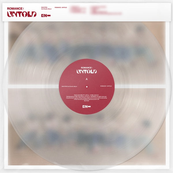 ROMANCE : UNTOLD - Front Cover