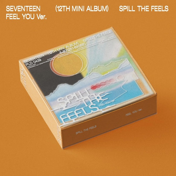 SEVENTEEN 12th Mini Album 'SPILL THE FEELS' (FEEL YOU Ver.) - Front Cover