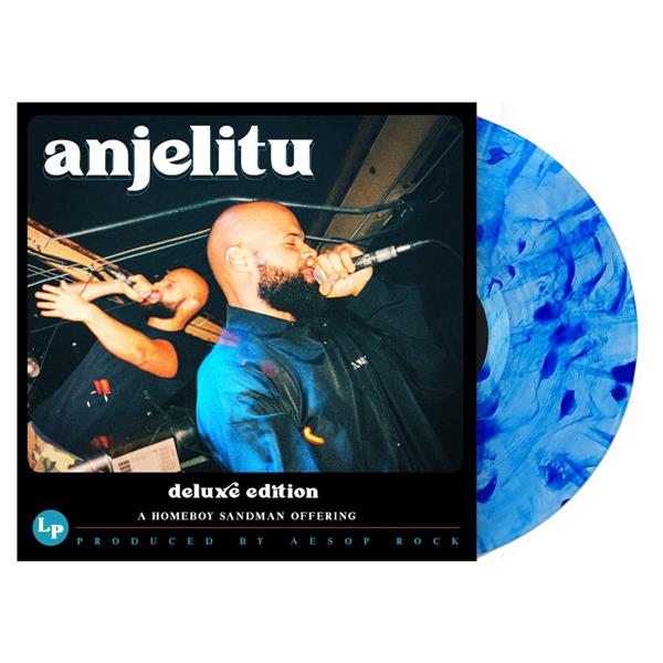 ANJELITU/VINYLE BLEU NUAGEUX FONDANT/ALTERNATE COVER ART - Front Cover