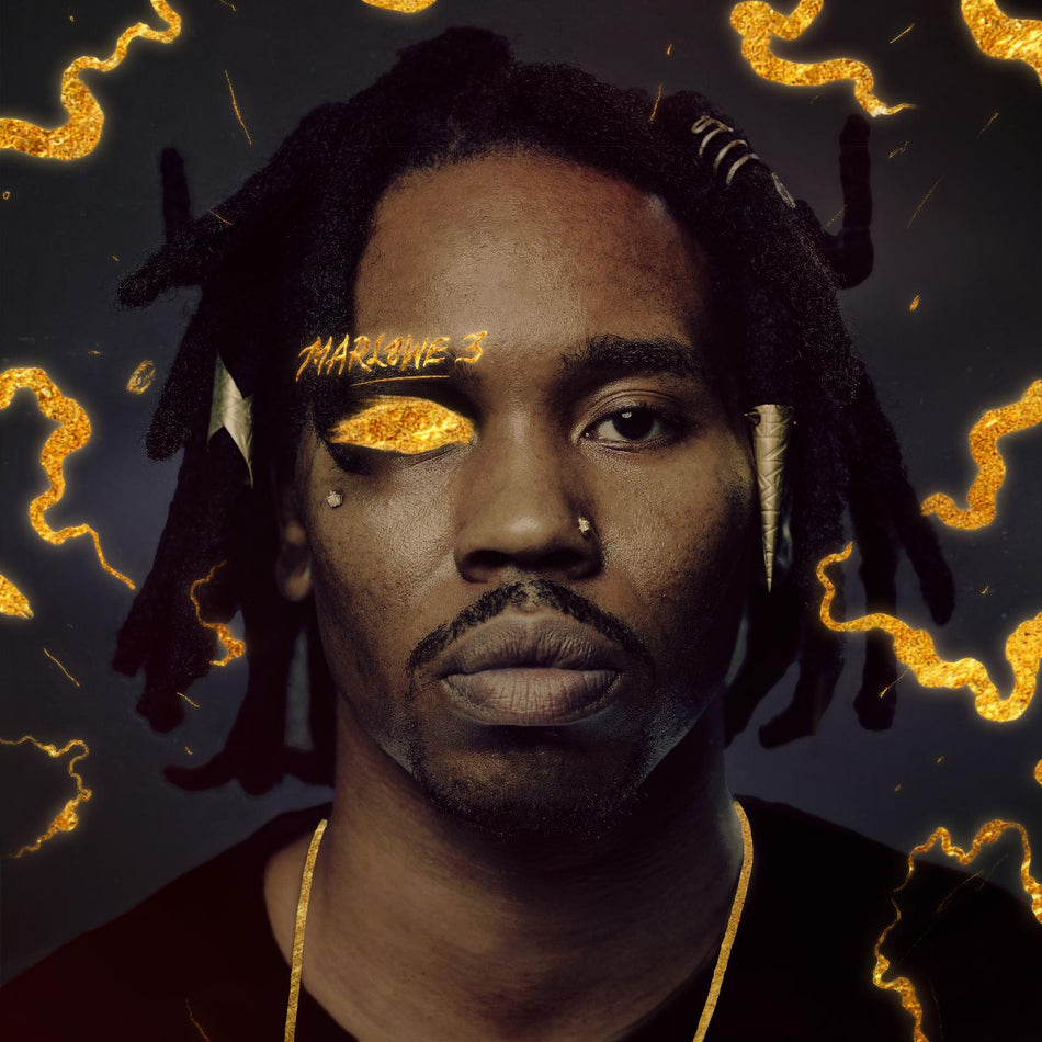 MARLOWE 3/VINYLE VIOLET ET BLEU FONCE - Front Cover