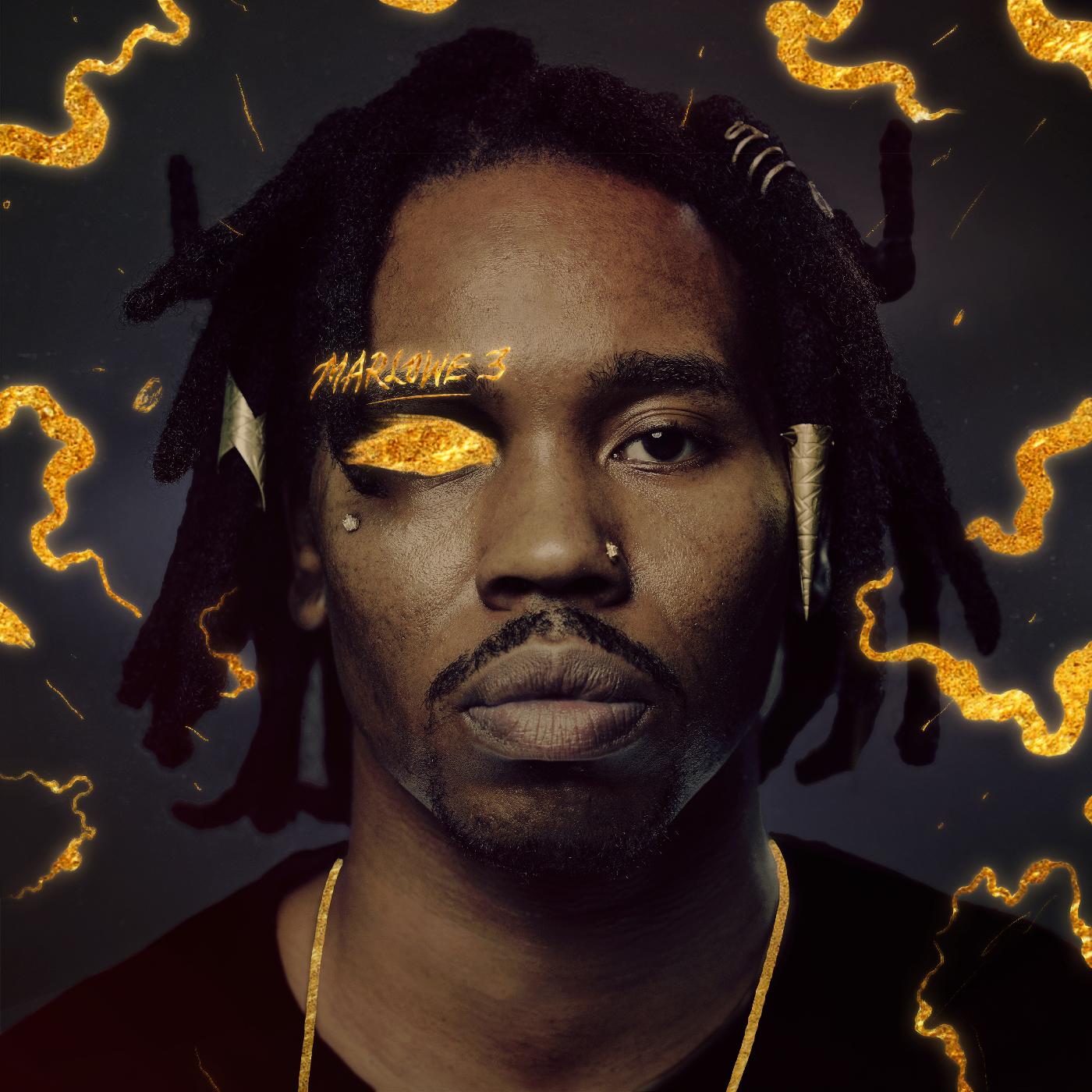 MARLOWE 3/VINYLE VIOLET ET BLEU FONCE - Front Cover