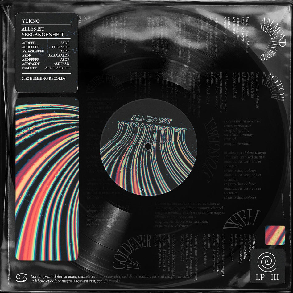 Alles Ist Vergangenheit - Front Cover