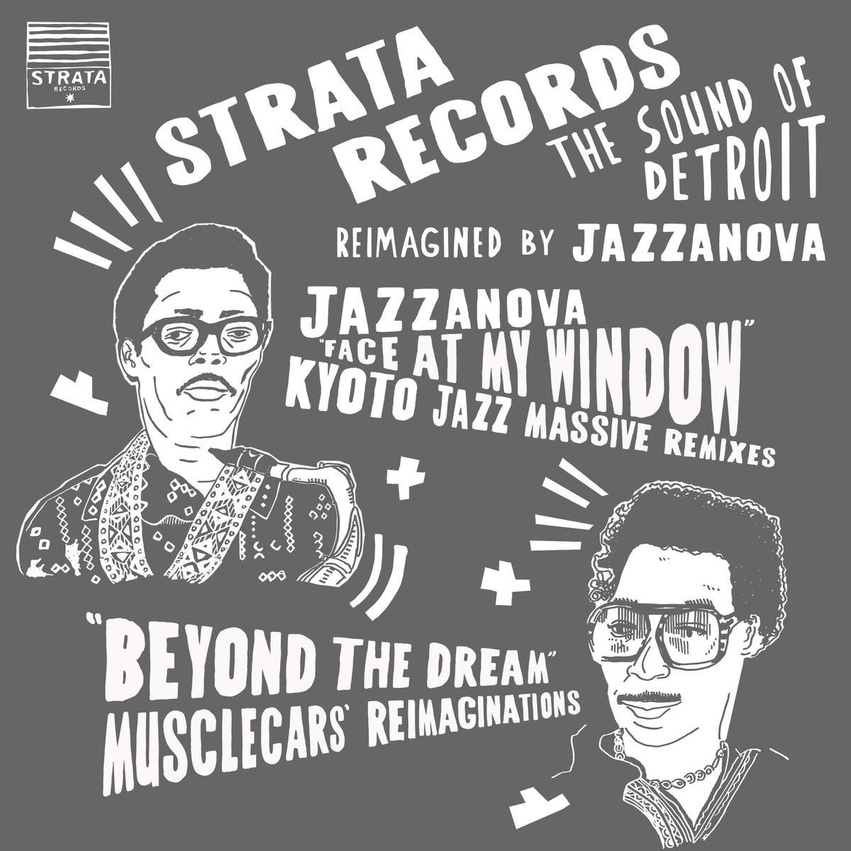 Face At My Window (Kyoto Jazz Massive Remixes) / Beyond The Dream (Musclecars' Reimaginations) - Front Cover