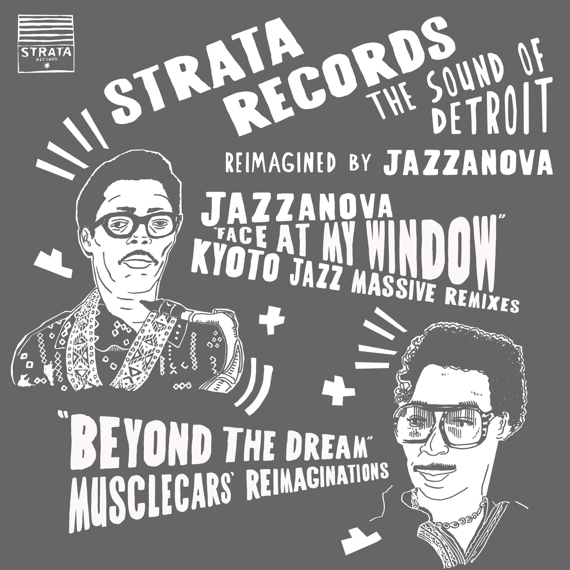 Face At My Window (Kyoto Jazz Massive Remixes) / Beyond The Dream (Musclecars' Reimaginations) - Front Cover