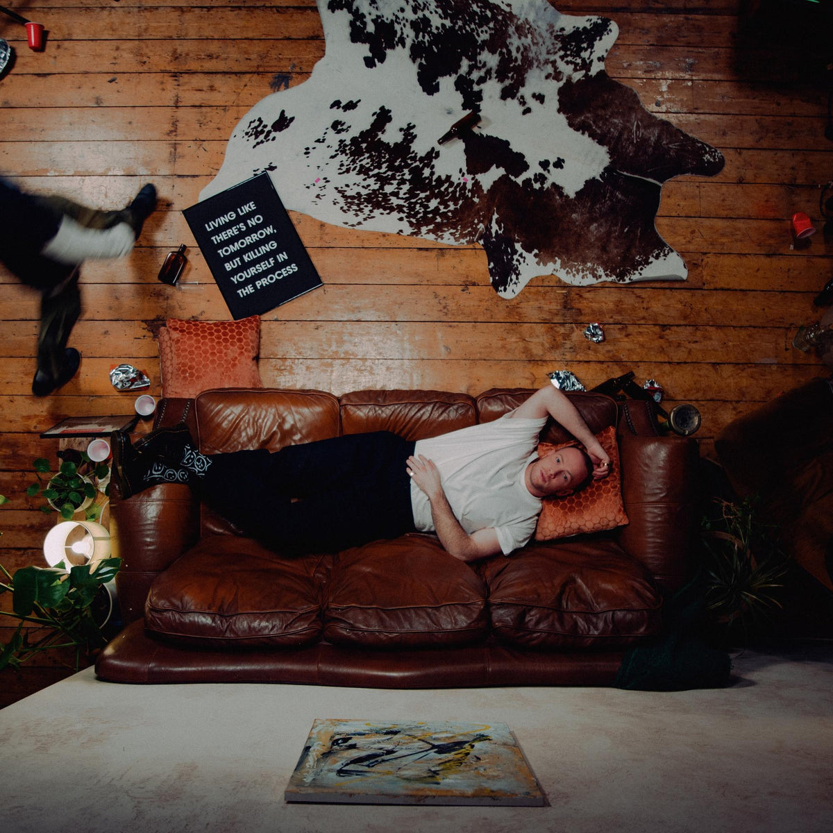 Living Like There's No Tomorrow, But Killing Yourself In The Process - Front Cover