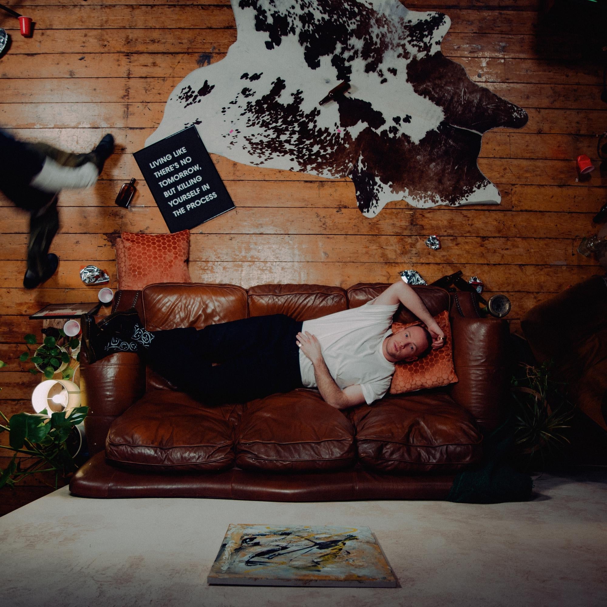 Living Like There's No Tomorrow, But Killing Yourself In The Process - Front Cover