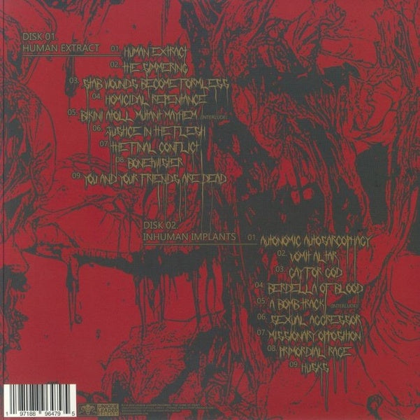 Human Extract & Inhuman Implants: The Double Penetration - Front Cover
