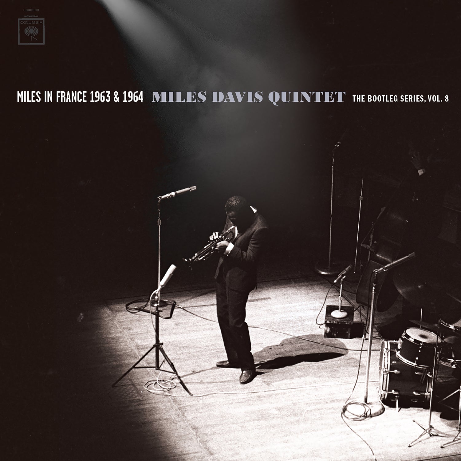 Miles In France 1963 & 1964 - Miles Davis Quintet: The Bootleg Series, Vol. 8 - Front Cover