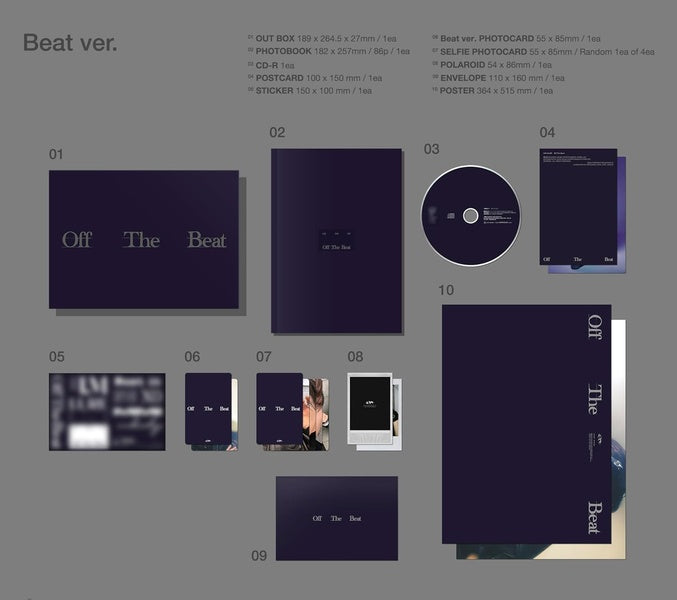 Off The Beat (Beat Version Export) Coffret Violet - Front Cover