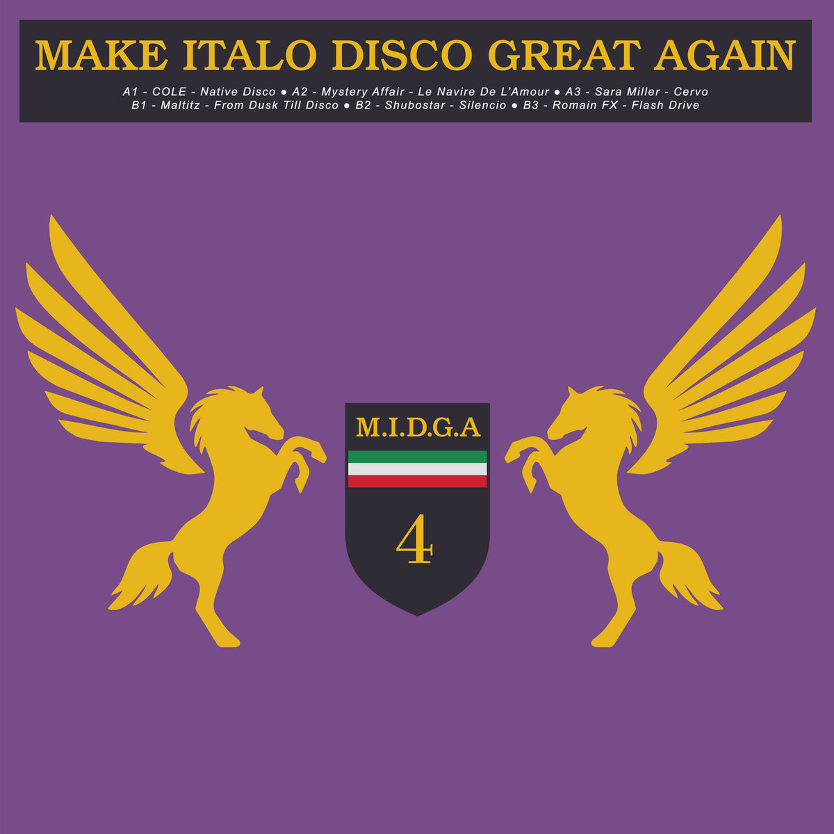 Make Italo Disco Great Again Vol.4 - Front Cover