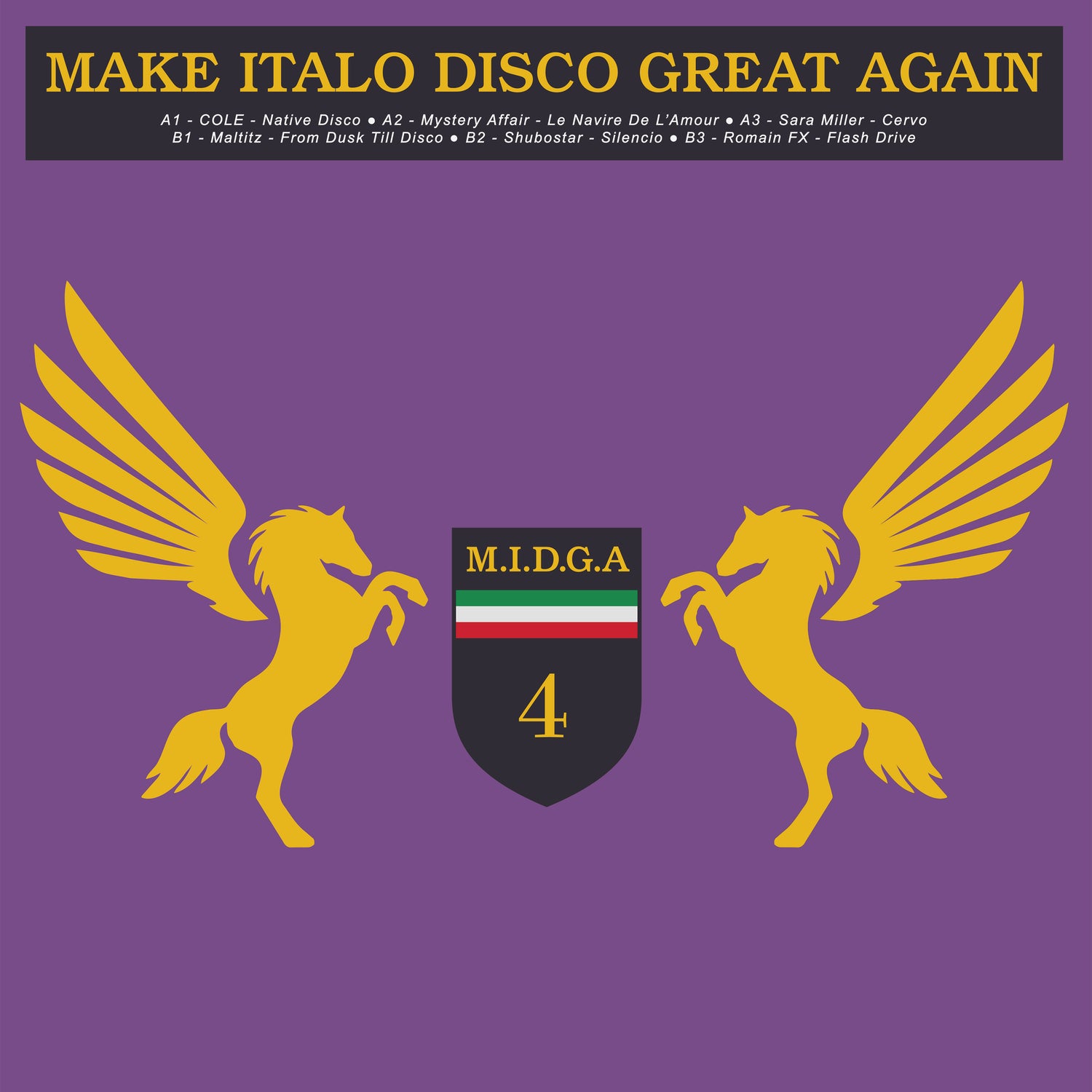 Make Italo Disco Great Again Vol.4 - Front Cover