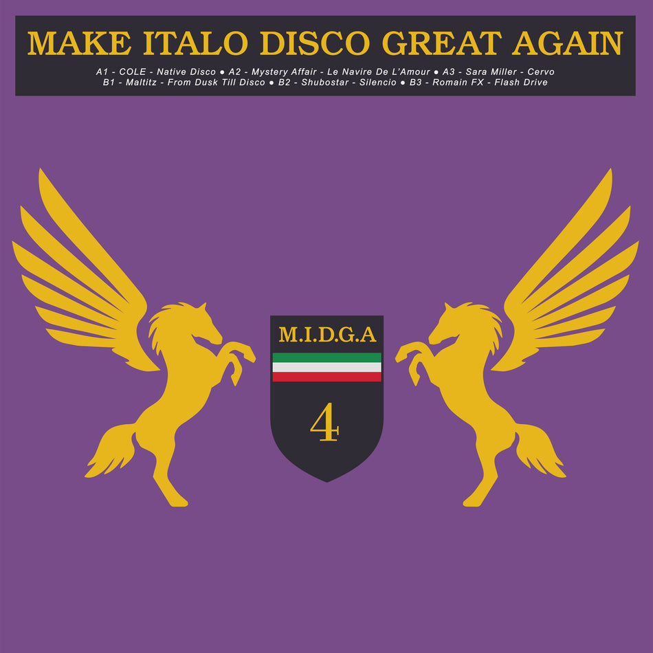 Make Italo Disco Great Again Vol.4 - Front Cover