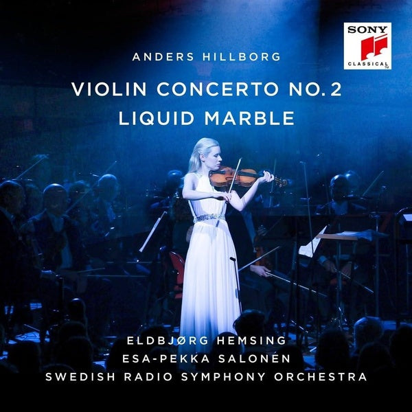 Hillborg: Violin Concerto no. 2 - Liquid Marble - Front Cover