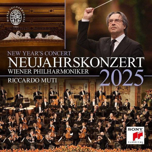 Neujahrskonzert 2025 - New Year's Concert 2025 - Concert du Nouvel An 2025 - Front Cover