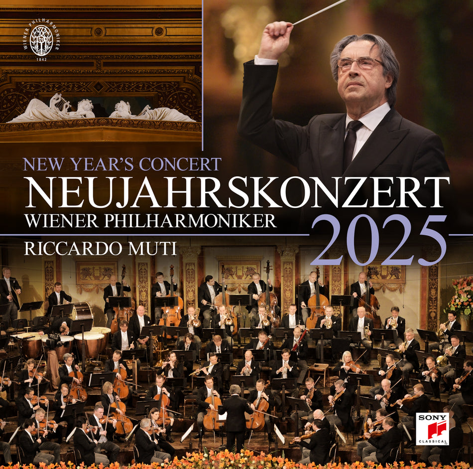 Neujahrskonzert 2025 / New Year's Concert 2025 / Concert du Nouvel An 2025 - Front Cover