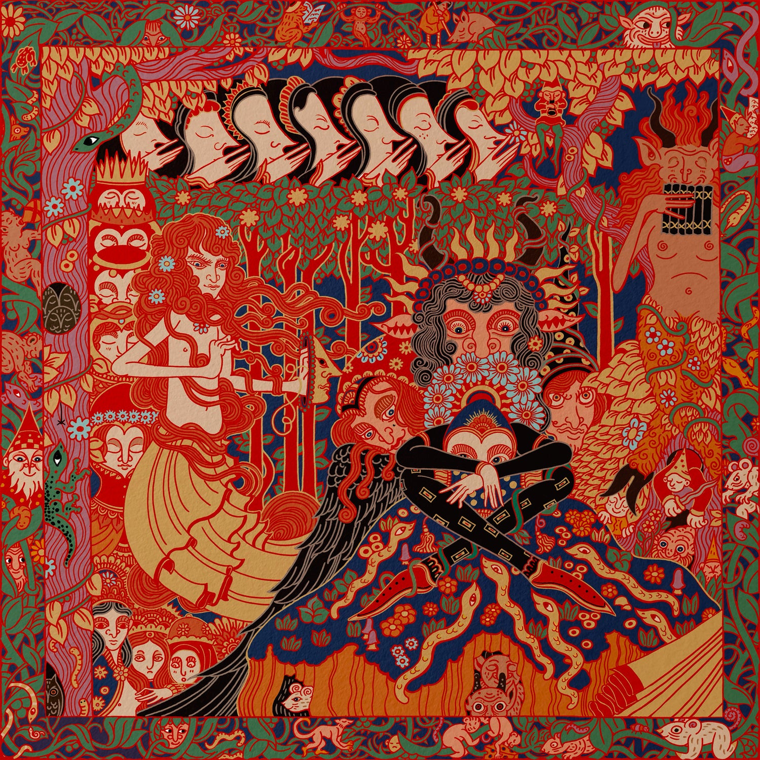 + där skogen sjunger under evighetens granar + - Front Cover