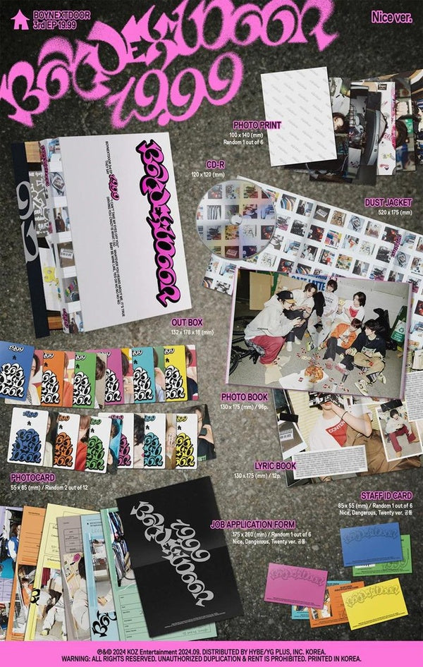 19.99 (Nice ver.) - Front Cover