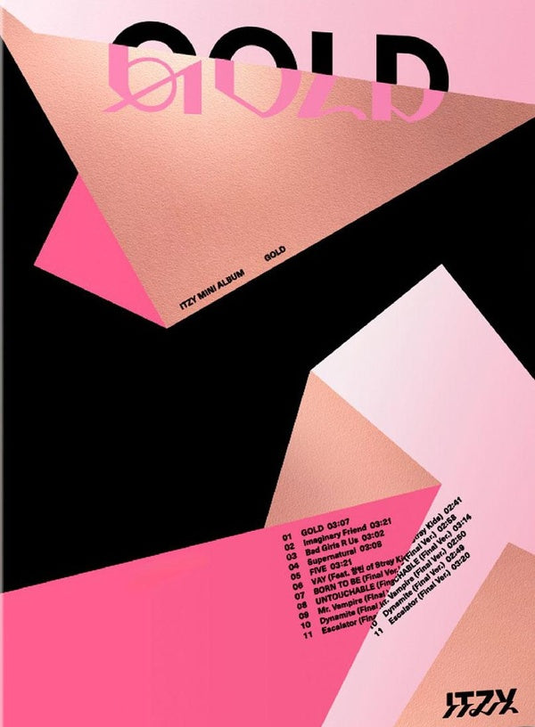 GOLD (ROSE GOLD Version) Coffret - Front Cover