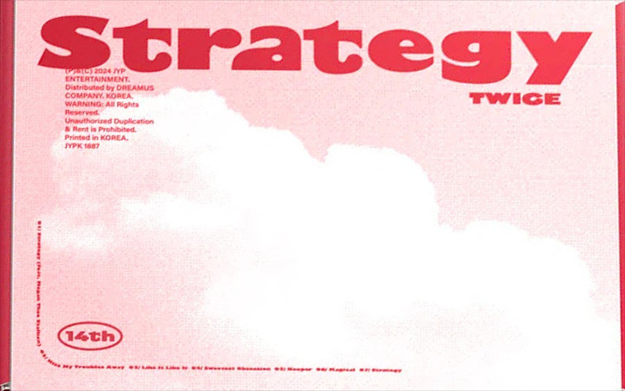 STRATEGY - Front Cover