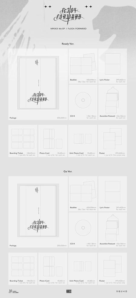 Fe3O4 : FORWARD (Ready Version) Coffret - Front Cover